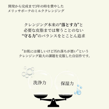 【公式】メリッサボーテ　アミノクレンジングミルク 200ml
